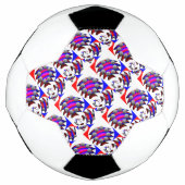Fibonacci 'Fish Checker' door Kenneth Yoncich Voetbal (Voorkant)