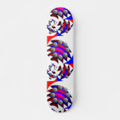 Fibonacci "Fish" door Kenneth Yoncich Skateboard (Voorkant)