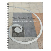 Fibonacci Golden Spiral Notitieboek (Voorkant)