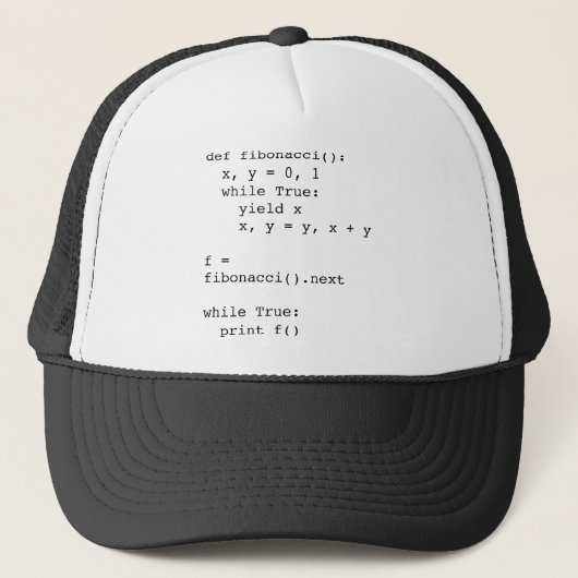 Fibonacci in Python - Pet (Voorkant)