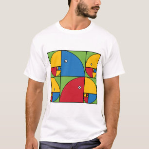 Fibonacci Parrots T-shirt