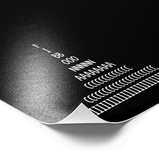 Fibonacci Sequence Foto Afdruk (Hoek)