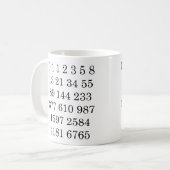 Fibonacci Sequence Mok Wiskunde Fibonacci Numbers  (Voorkant links)