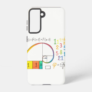 Fibonacci Sequence Spiral Samsung Hoesje Samsung Galaxy Hoesje