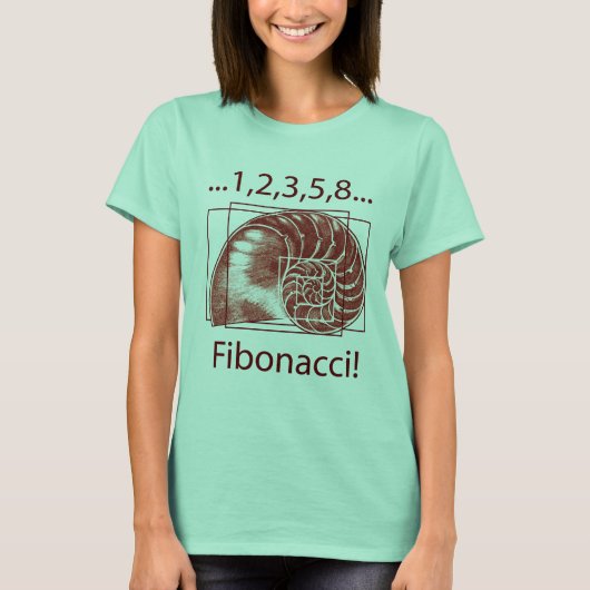 Fibonacci T Shirt (Voorkant)