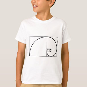 Fibonacci-verhouding T-shirt