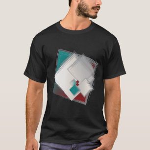 Fibonacci-vierkantjes afspelen t-shirt