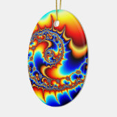 Fibonaccispikant Keramisch Ornament (Links)