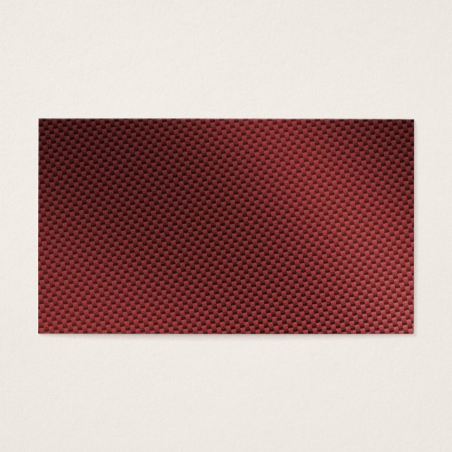 Fibre de carbone rouge (Devant)