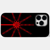 Fibre Optic Data Burst Case-Mate iPhone Case (Achterkant (horizontaal))