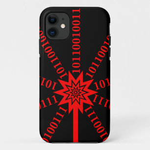 Fibre Optic Data Burst iPhone 11 Hoesje