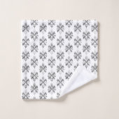 fibre osseuse croisée (Gant de toilette)