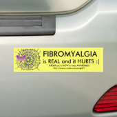 FIBRO-BUMPERSTICKER BUMPERSTICKER (Op auto)