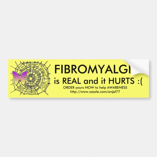 FIBRO-BUMPERSTICKER BUMPERSTICKER (Voorkant)