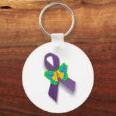 Fibro Ribbon Sleutelhanger (Voorkant)
