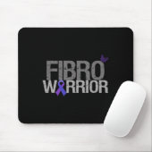 Fibro Warrior - Fibromyalgia Awareness Muismat (Met muis)