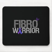 Fibro Warrior - Fibromyalgia Awareness Muismat (Voorkant)