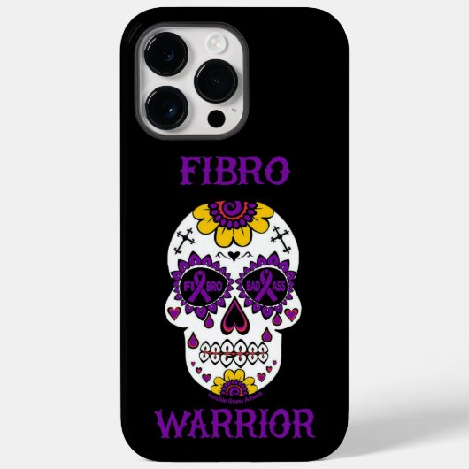 FIBRO WARRIOR suikerschedel Case-Mate iPhone Case (Achterkant)