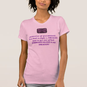 Fibromyalgia Dragon T-shirt