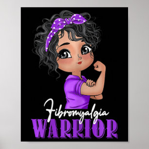 Fibromyalgie Aankomst Sterke vrouwen Fibromyalgie Poster