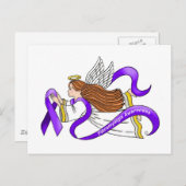 Fibromyalgie Angel Briefkaart (Voorkant / Achterkant)