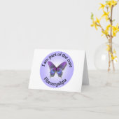 Fibromyalgie Awareness-kaart Kaart (Gele Bloem)