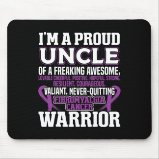 Fibromyalgie Awareness Ribbon Mannen Vrouwen Gift  Muismat