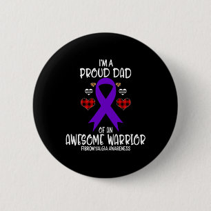 Fibromyalgie Bewust dat ik een trots vader ben van Ronde Button 5,7 Cm