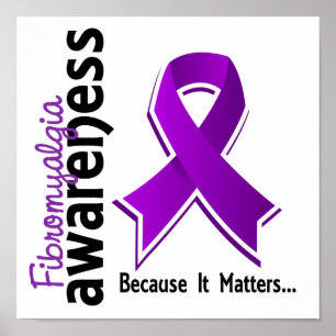 Fibromyalgie Bewustheid 5 Poster
