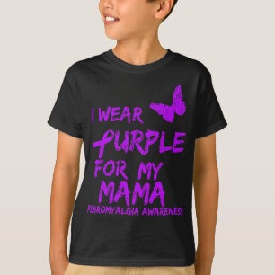 Fibromyalgie Bewustzijn Ik Draag Paarse Voor Mijn T-shirt