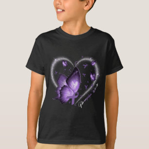 Fibromyalgie Bewustzijnsdag Warrior Survivor Butte T-shirt