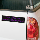 Fibromyalgie Bumpersticker (Op Truck)
