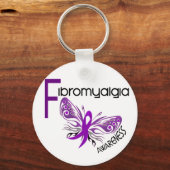Fibromyalgie BUTTERFLES 3 Sleutelhanger (Voorkant)