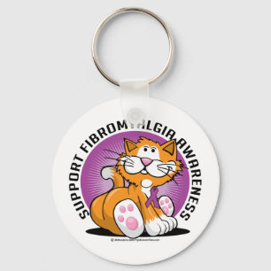 Fibromyalgie Cat Sleutelhanger