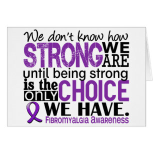 Fibromyalgie comme nous forts sommes