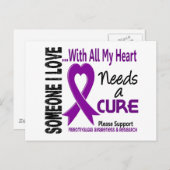 Fibromyalgie heeft een Cure 3 nodig Briefkaart (Voorkant / Achterkant)