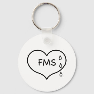 Fibromyalgie Menslievendheidscampagne Sleutelhange Sleutelhanger