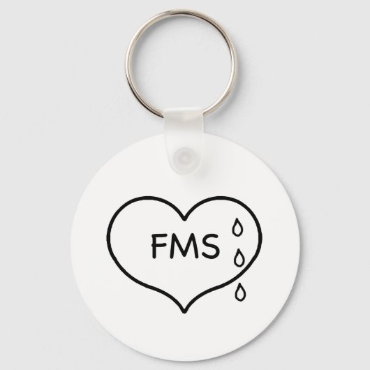 Fibromyalgie Menslievendheidscampagne Sleutelhange Sleutelhanger (Voorkant)