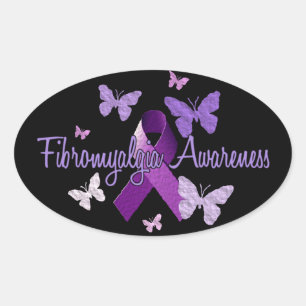 Fibromyalgie Ovale Sticker
