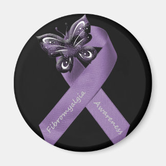 Fibromyalgie Papillon ruban aimant