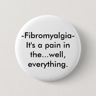 - Fibromyalgie- Ronde Button 5,7 Cm