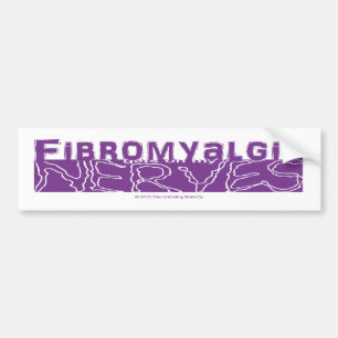 Fibromyalgie se met sur mon Sticker pare-chocs Ner