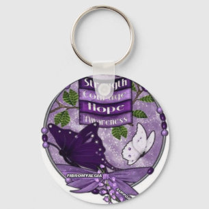 Fibromyalgie sleutelring sleutelhanger