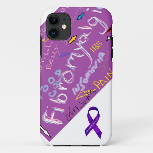 Fibromyalgie Symptomen Case-Mate iPhone Case (Achterkant)