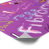 Fibromyalgie Symptomen Poster (Hoek)