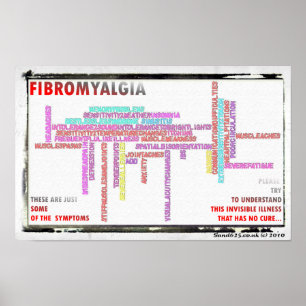 Fibromyalgie Symptomen poster