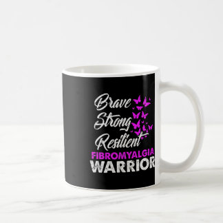 Fibromyalgie-T-shirt voor een fibromyalgie-oorlog Koffiemok