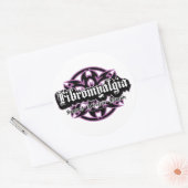 Fibromyalgie Tribal Ronde Sticker (Envelop)