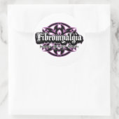 Fibromyalgie Tribal Ronde Sticker (Tas)