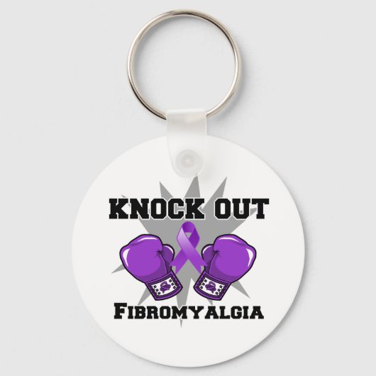 Fibromyalgie uitslaan sleutelhanger (Voorkant)